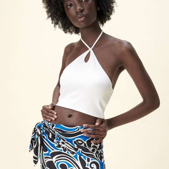 Zara Halter top - Picture 1 of 8